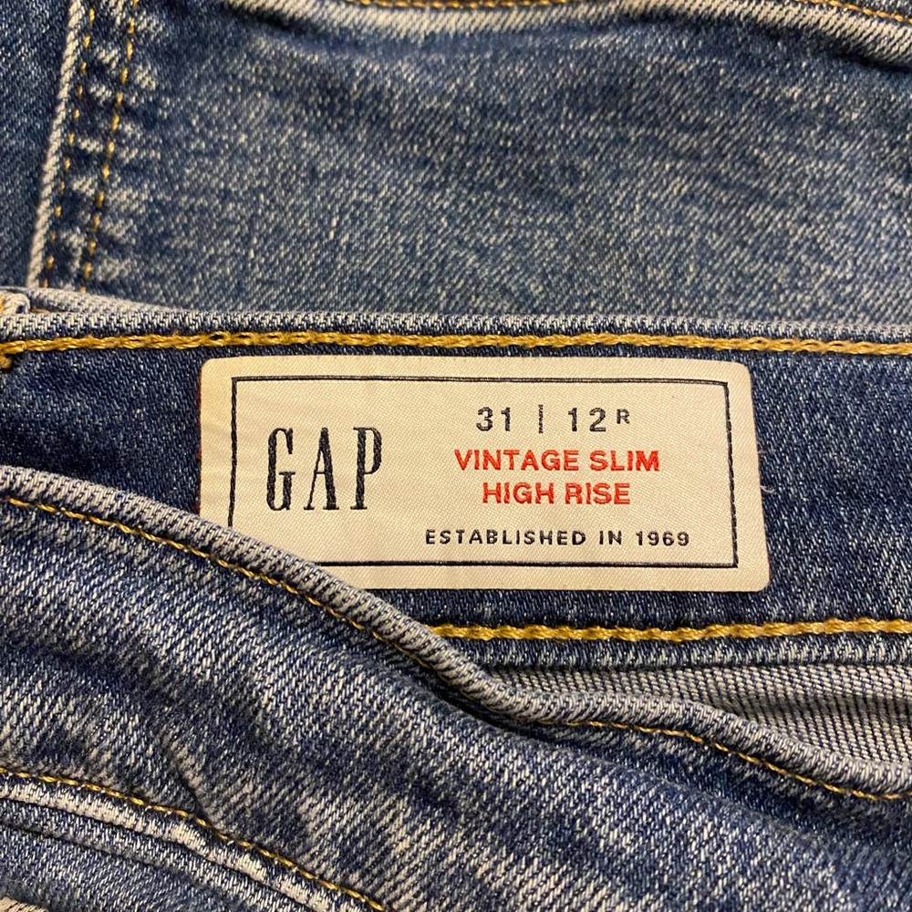GAP Slim Blue Jeans Classic Denim